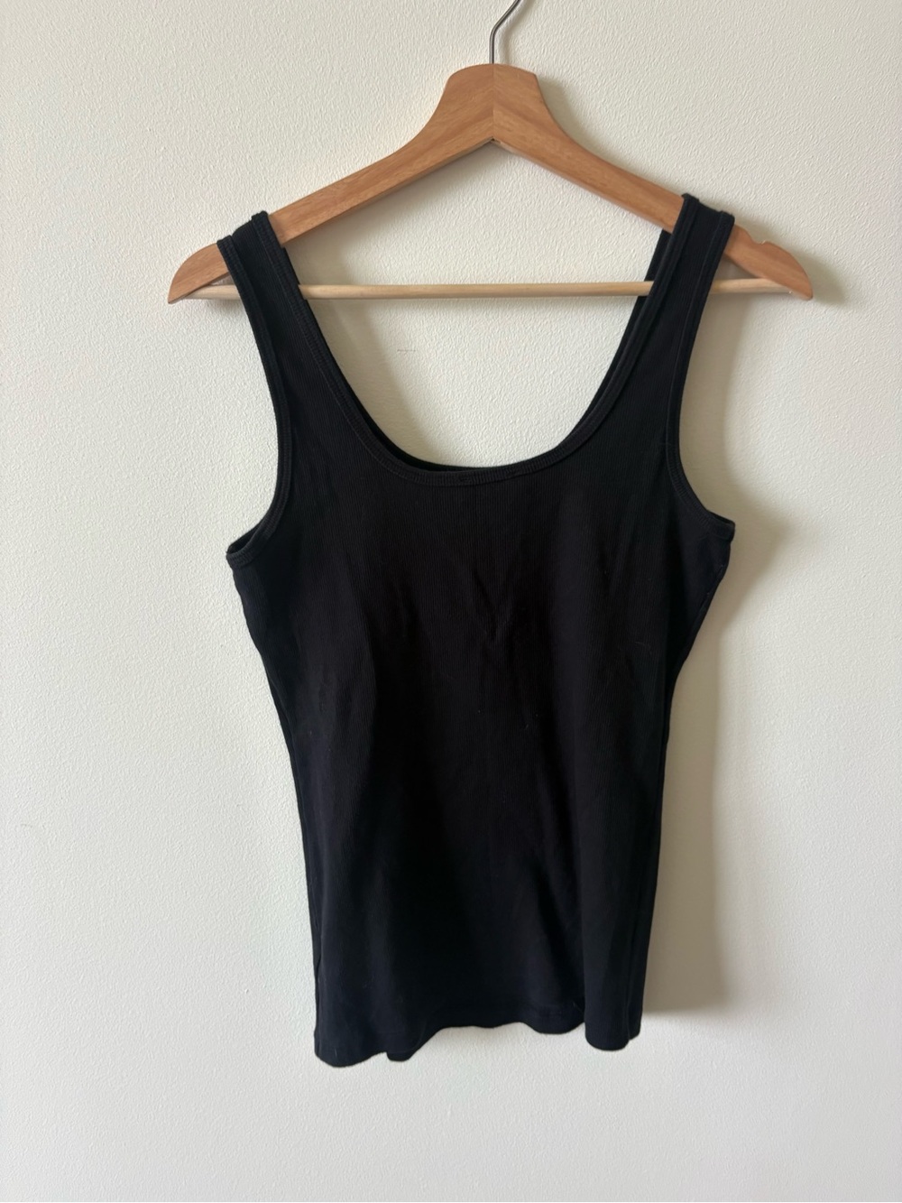 Y2K bebe Black Rhinestone Logo Tank Top - Picture 3 of 4